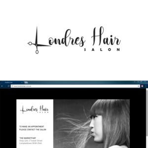 Logo Design by Mellows for Londres Hair Pty Ltd | Design: #15940286