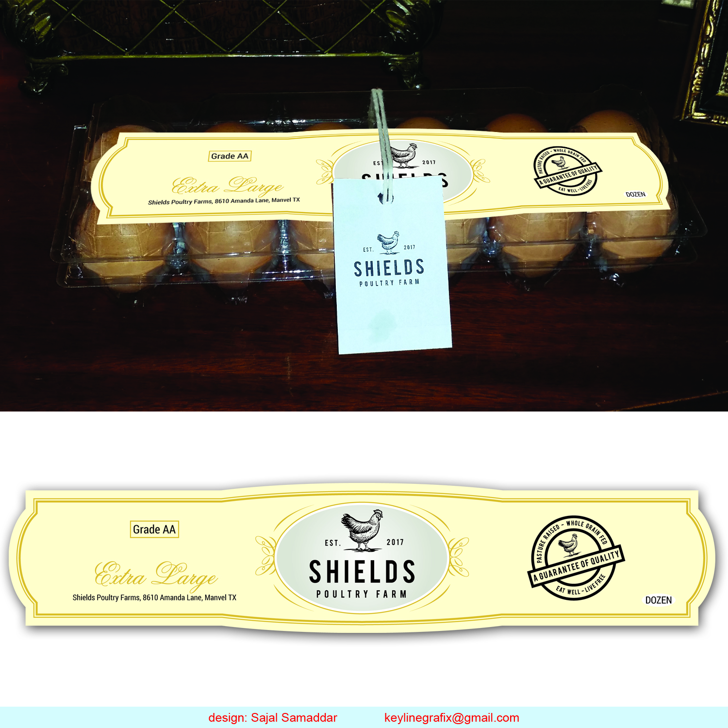 Label Design by Sajal Samaddar for this project | Design #15926482