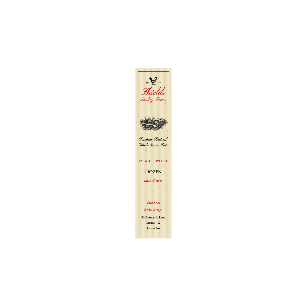 Label Design by Shark1 for this project | Design: #16034381