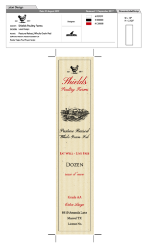 Label Design by Shark1 for this project | Design: #16051527