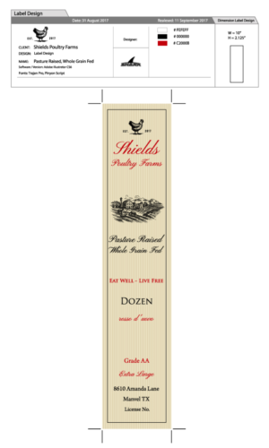 Label Design by Shark1 for this project | Design: #16051537