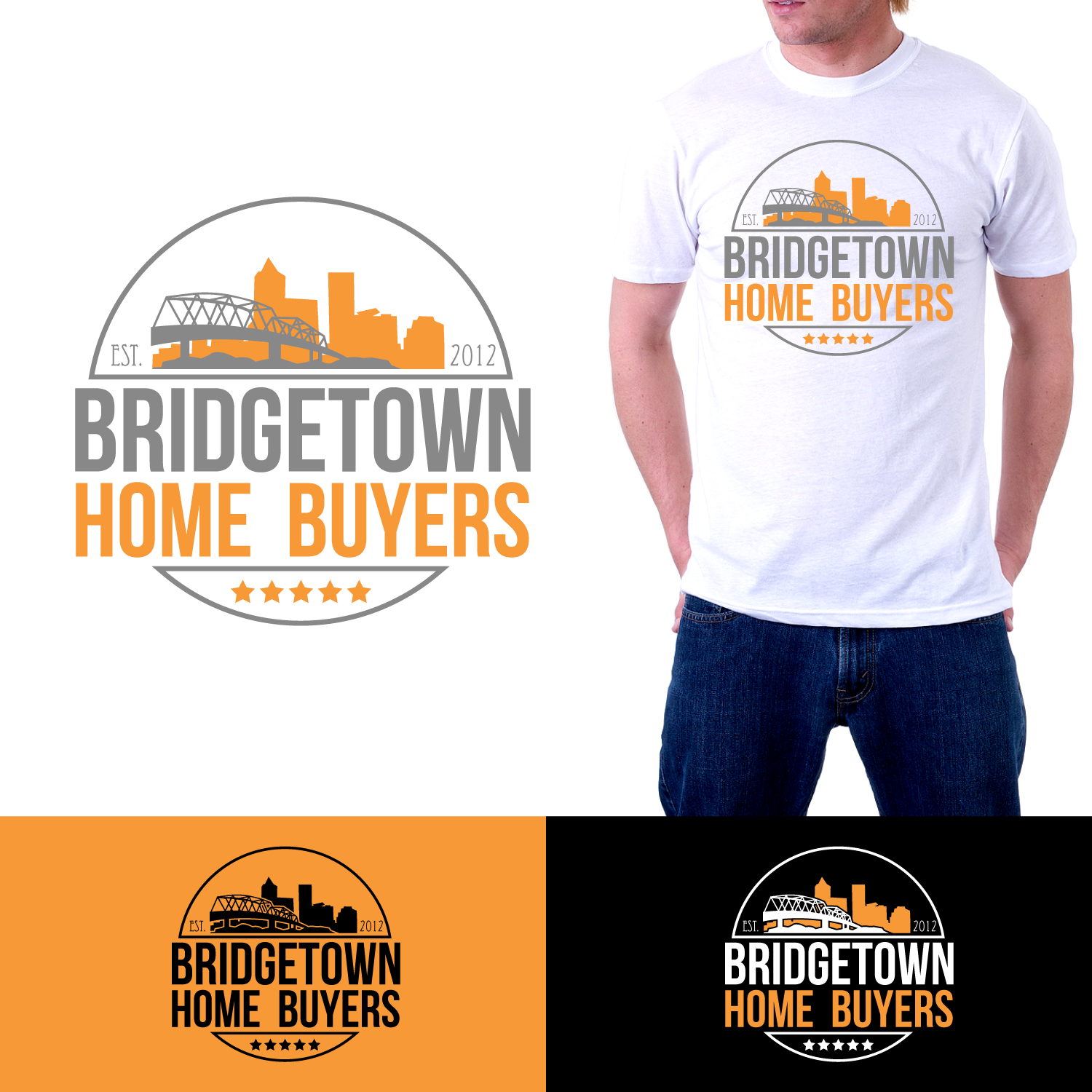 Logo Design by Quadro for Bridgetown Home Buyers, LLC | Design: #15903312
