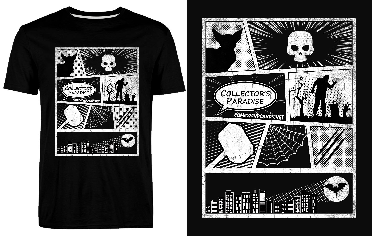 T-shirt Design by wendyRV for Collector's Paradise | Design #15973551