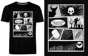 T-Shirt-Design von wendyRV für Collector's Paradise | Design: #15973551