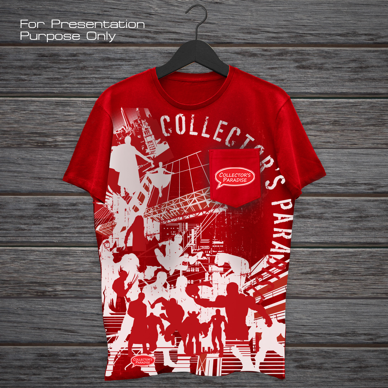T-shirt Design by Eightone 3 for Collector's Paradise | Design #16014748
