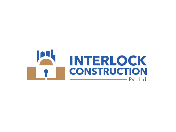 Logo Design by 3dwOrX for Interlock Construction  | Design #17062843