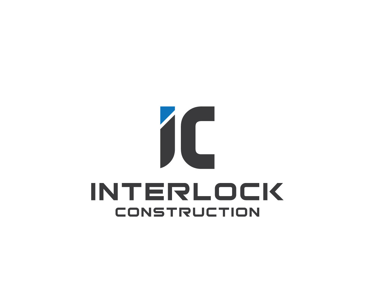 Logo Design by :: for Interlock Construction  | Design #17078674