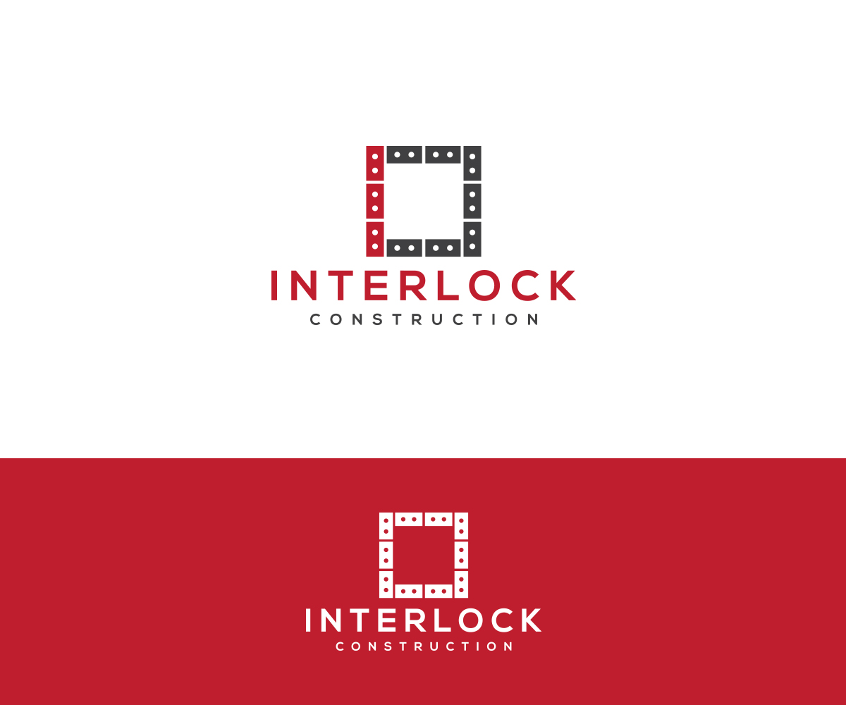 Logo Design by Kiran for Interlock Construction  | Design #17071878
