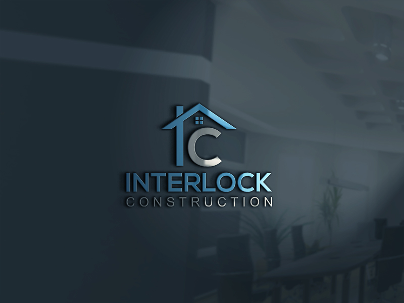 Logo Design by asman for Interlock Construction  | Design #17076956