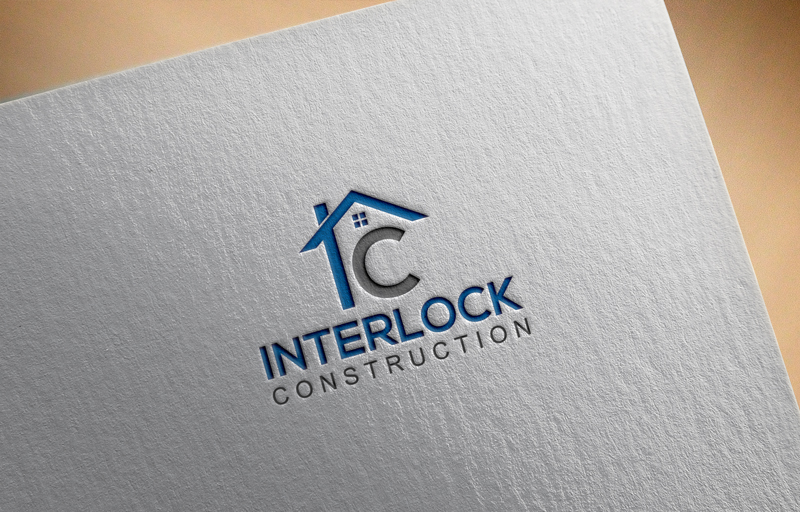Logo Design by asman for Interlock Construction  | Design #17076958