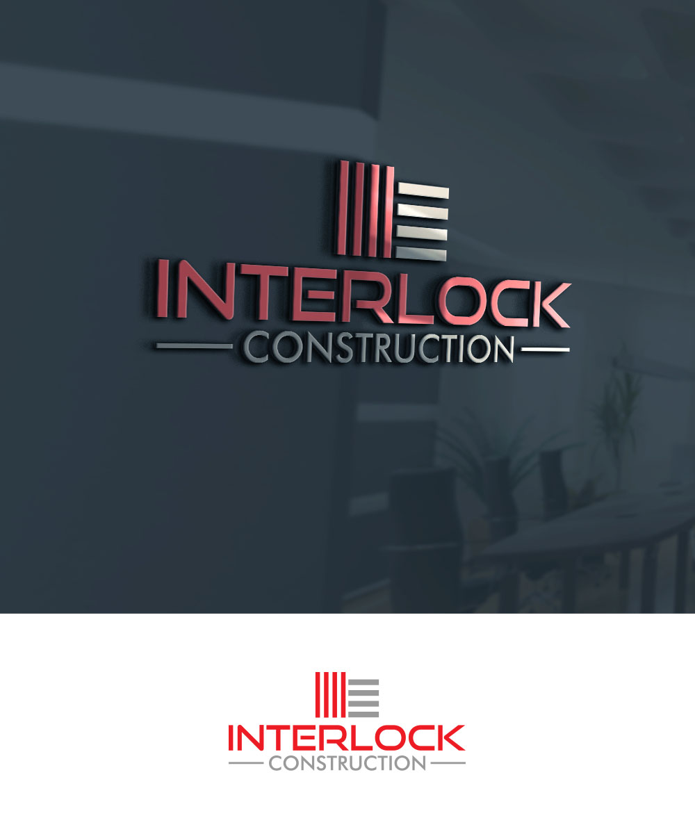 Logo Design by Sara creative for Interlock Construction  | Design: #17150310