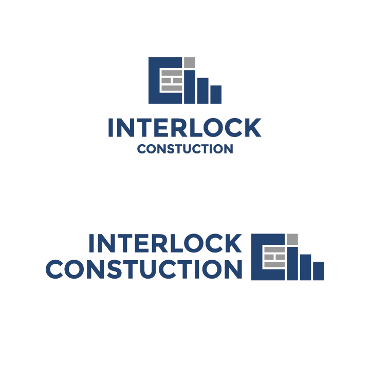 Logo Design by pinoyart17 for Interlock Construction  | Design #17064449