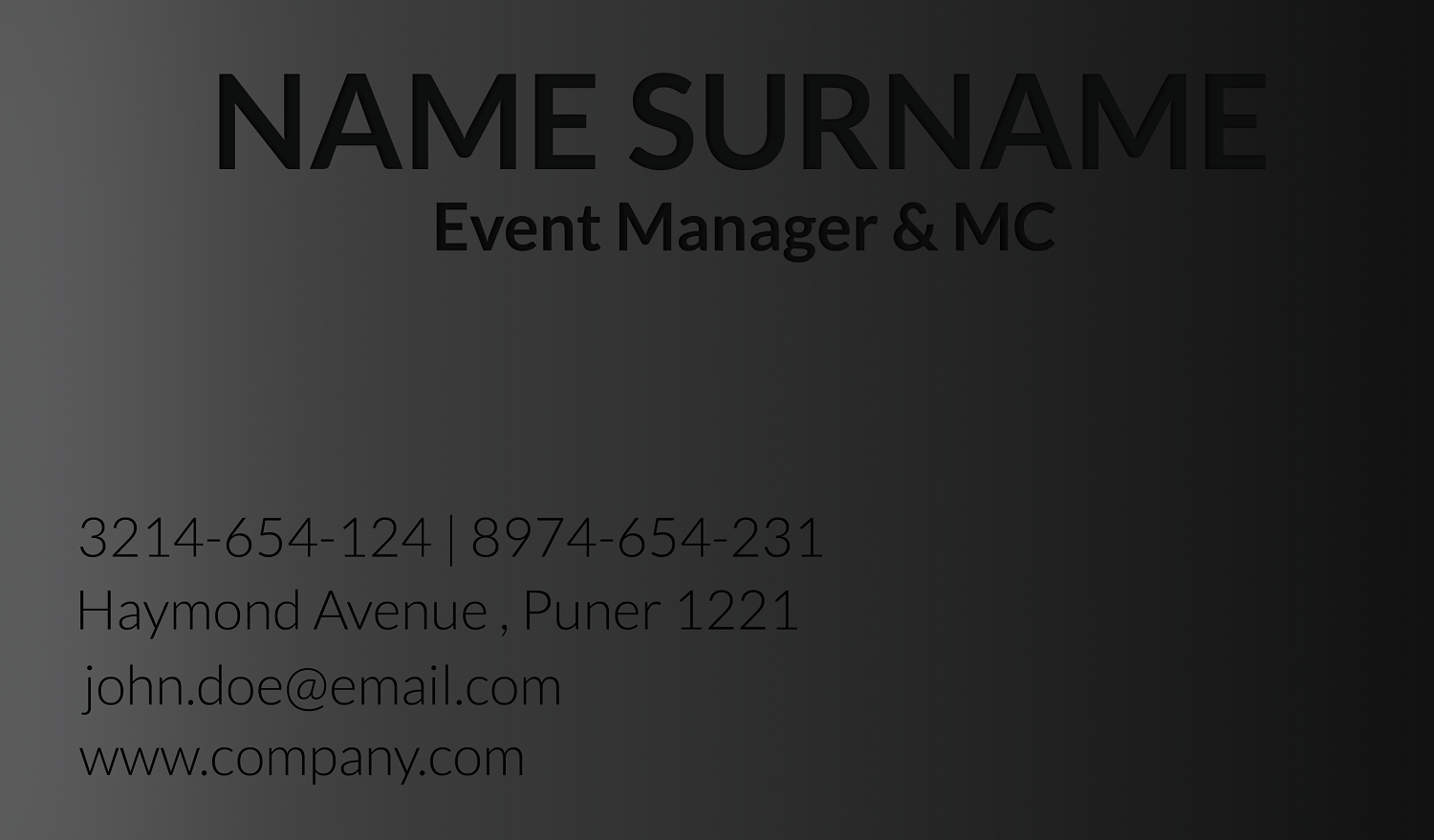 Business Card Design by Grebowiec Peter for this project | Design #15971912