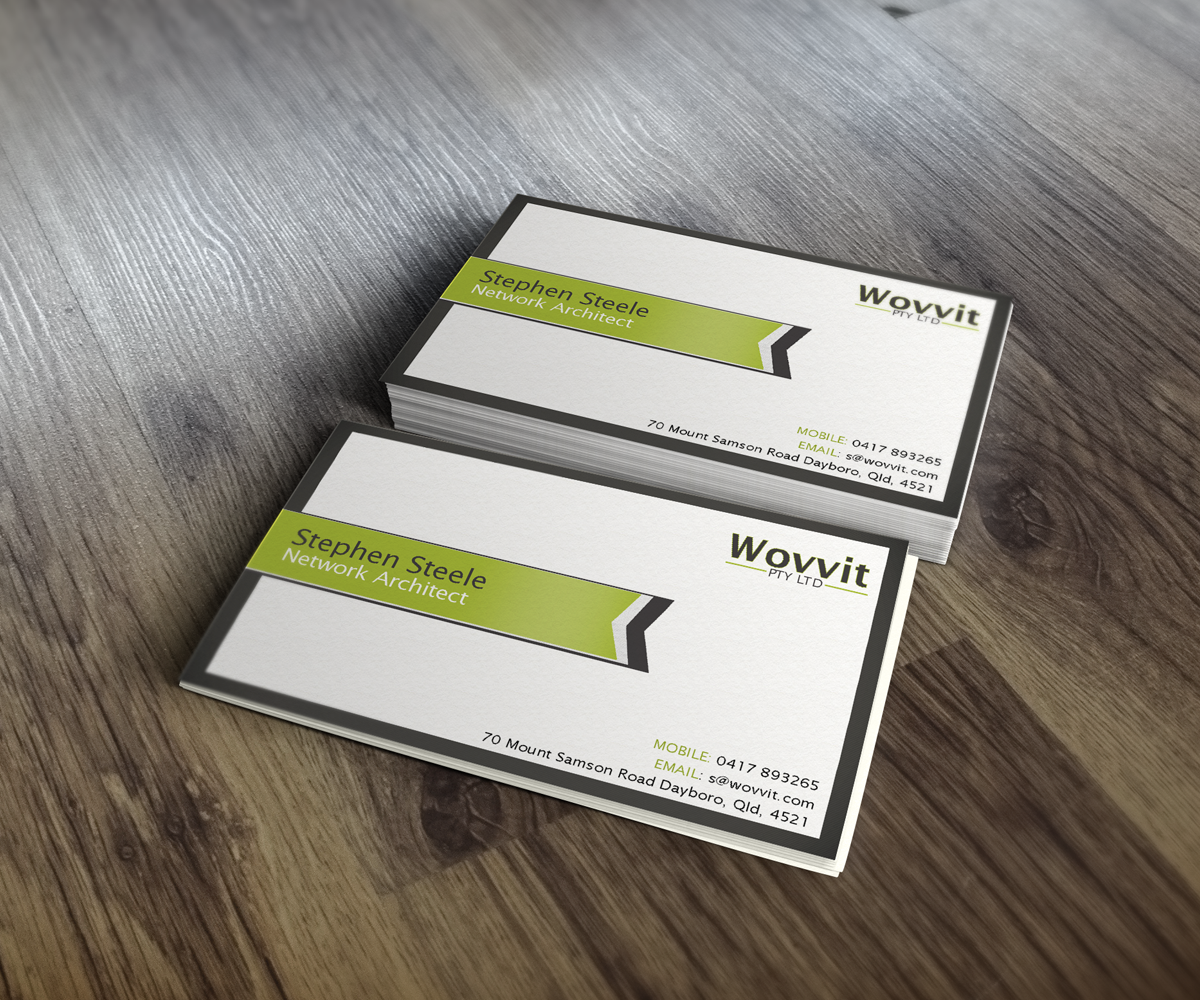 Business Card Design by Inspyre Design for Wovvit Pty Ltd | Design #2659957