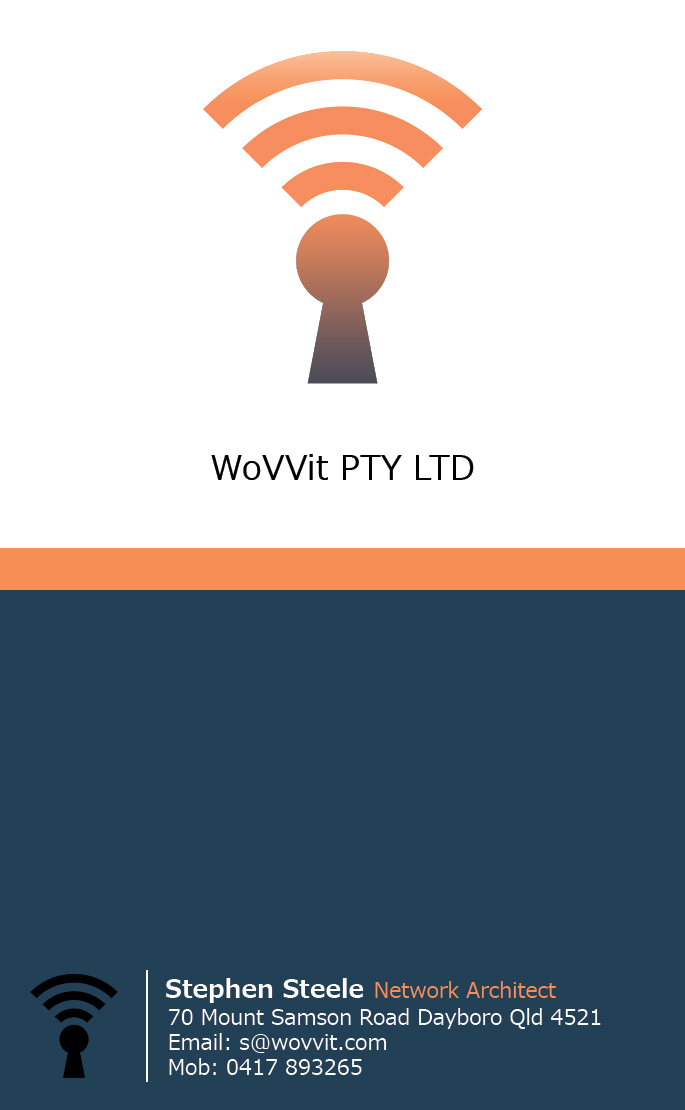 Business Card Design by  SerbanC for Wovvit Pty Ltd | Design #2652458