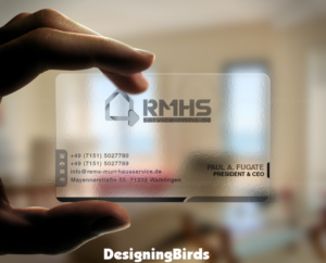 Visitenkarten-Design von Designing Birds für dieses Projekt | Design: #15900625