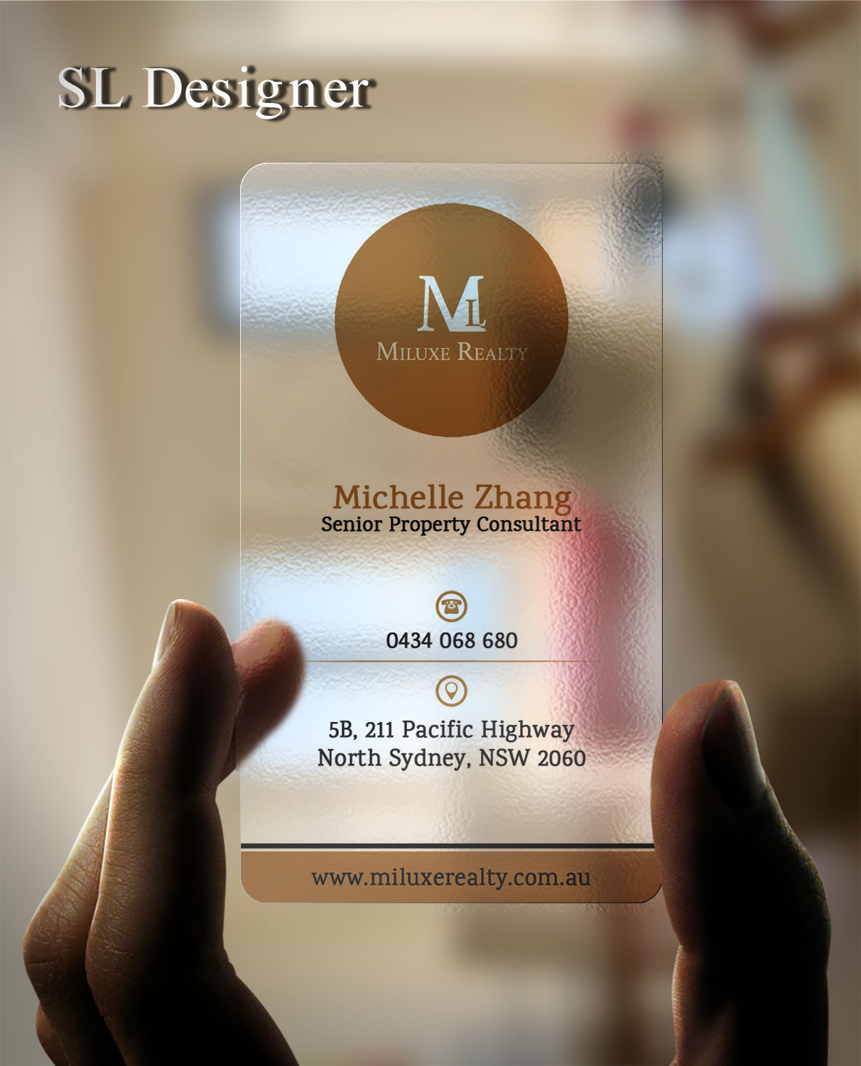 Business Card Design by SL Designer for this project | Design #15926780