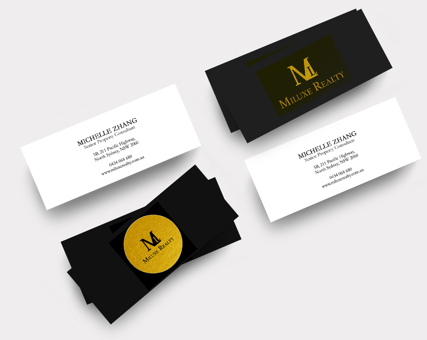 Business Card Design by Sarah Mathews for this project | Design #15925372