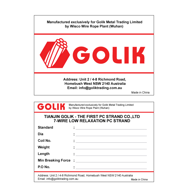 Label Design by deadairspace for Golik Holdings Limited | Design #44272