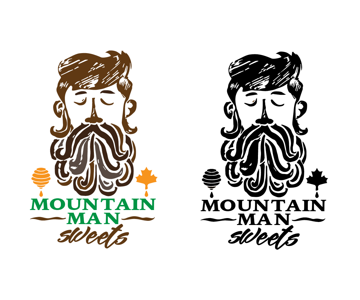 Logo Design by evelyn lam for Mountain Man Sweets | Design #15912306