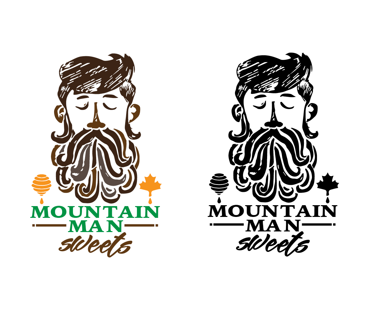 Logo Design by evelyn lam for Mountain Man Sweets | Design #15912307