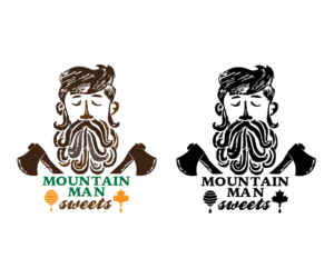 Logo Design by evelyn lam for Mountain Man Sweets | Design: #15912308