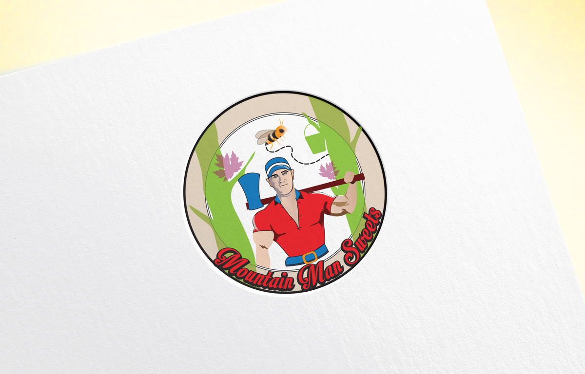 Logo Design by Wonderful design for Mountain Man Sweets | Design #15918457