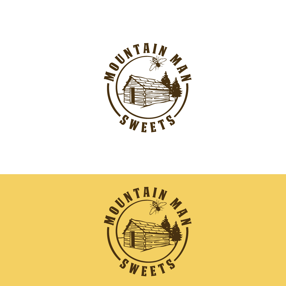 Logo Design by Sujit Banerjee for Mountain Man Sweets | Design #15908976