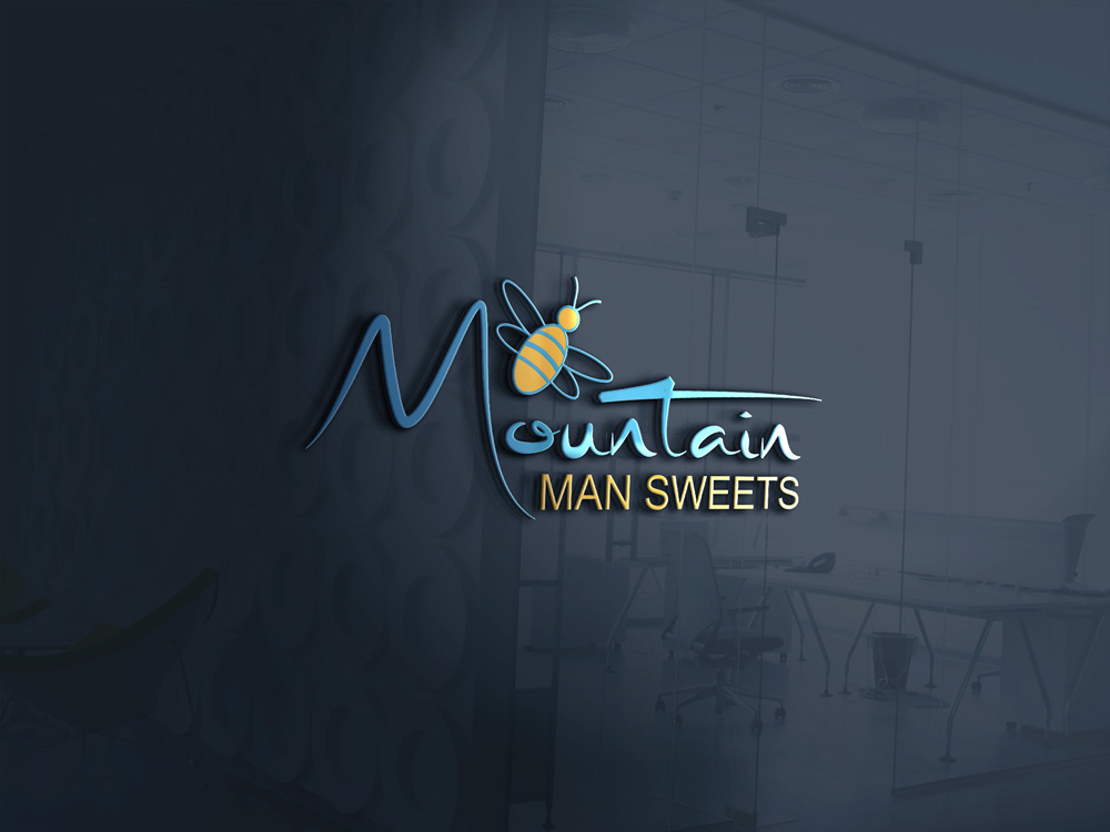 Logo Design by Creative Afnur for Mountain Man Sweets | Design #15913883