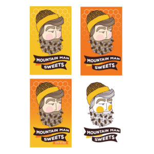 Logo Design by thehummer for Mountain Man Sweets | Design: #15908129
