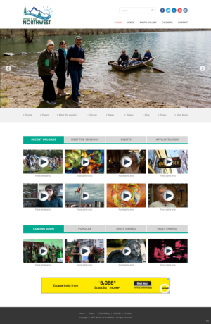 Web Design by pb for What's Up Northwest | Design: #15940915