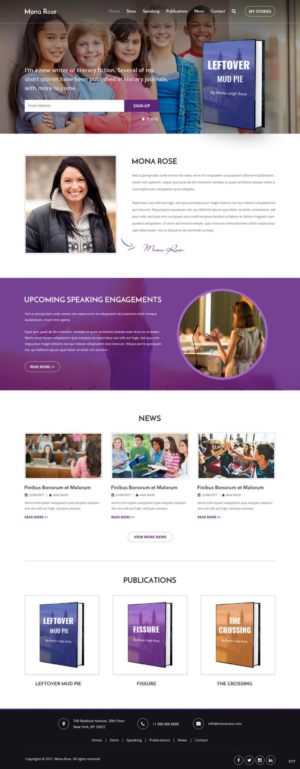 Web Design by pb for this project | Design: #15980001