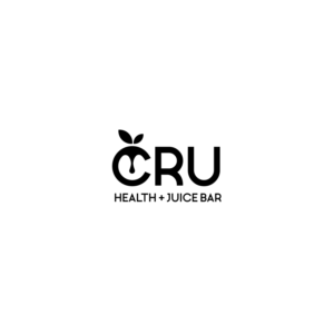 CRU Health + Juice Bar | Diseño de Logo por Omee