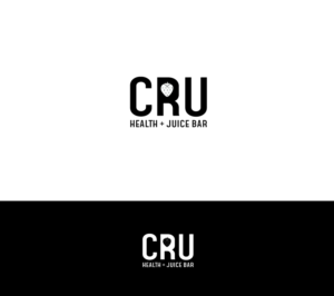CRU Health + Juice Bar | Diseño de Logo por ecorokerz