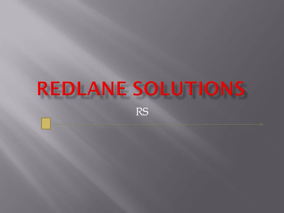 Logo-Design von Benson für Redlane Solutions, Inc. | Design #592976