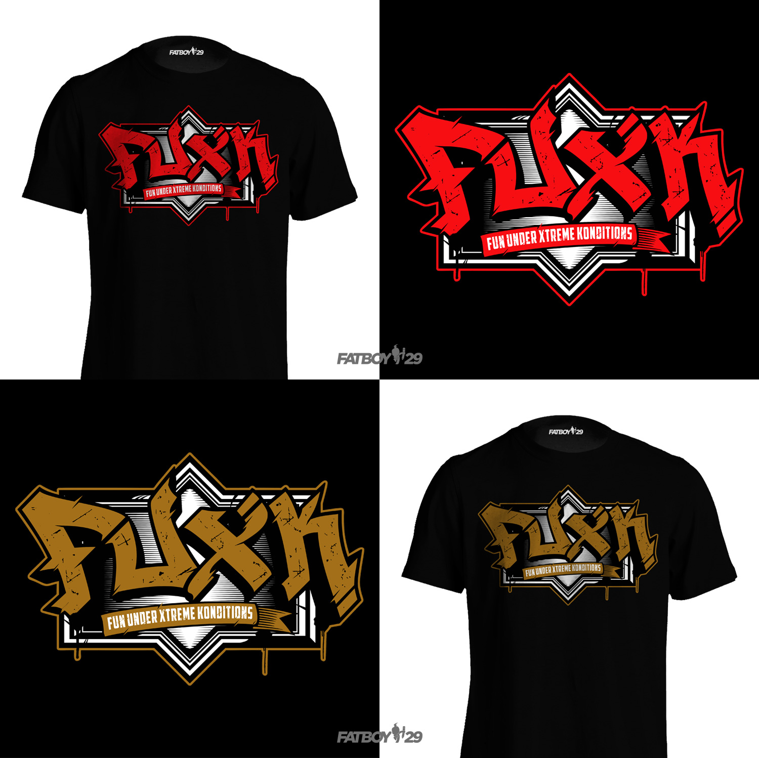 Character Design by Fatboy Graphic for FuXk LLC | Design #15927090