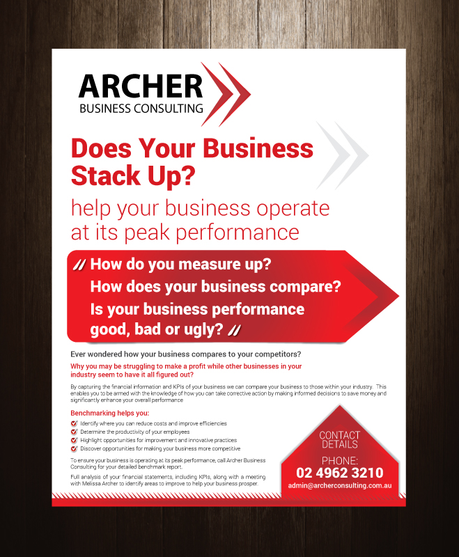 serious modern business flyer design for ic hosting pty ltd by how to make a good flyer for your business