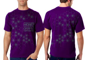 Young entrepreneur needs an exciting looking t-shirt design about cryptocurrencies ! | Design de T-shirt par juanjoseolivieri