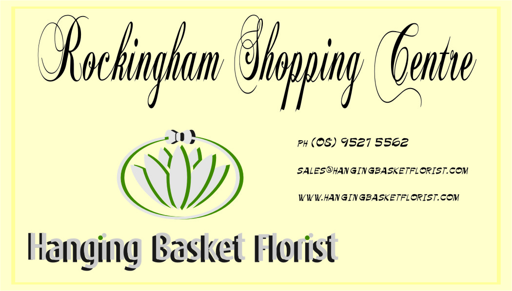 Business Card Design by pl_rox for Hanging Basket Florist Pty Ltd | Design #2617203