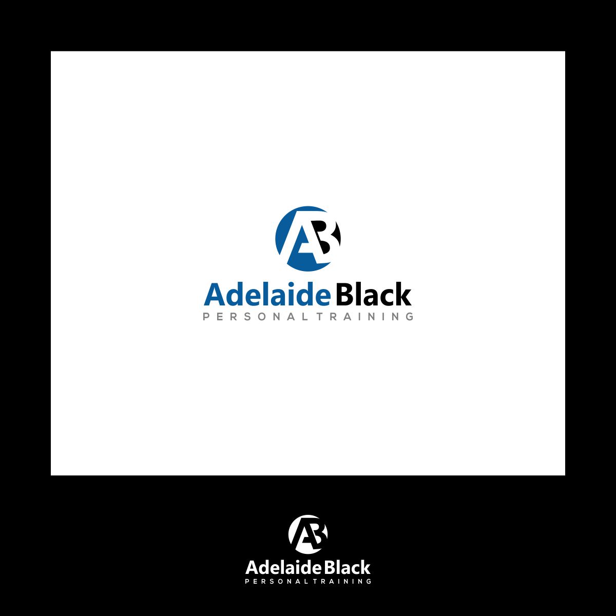 Logo Design by laceymosleyy for Adelaide Black Personal Training | Design #16016444