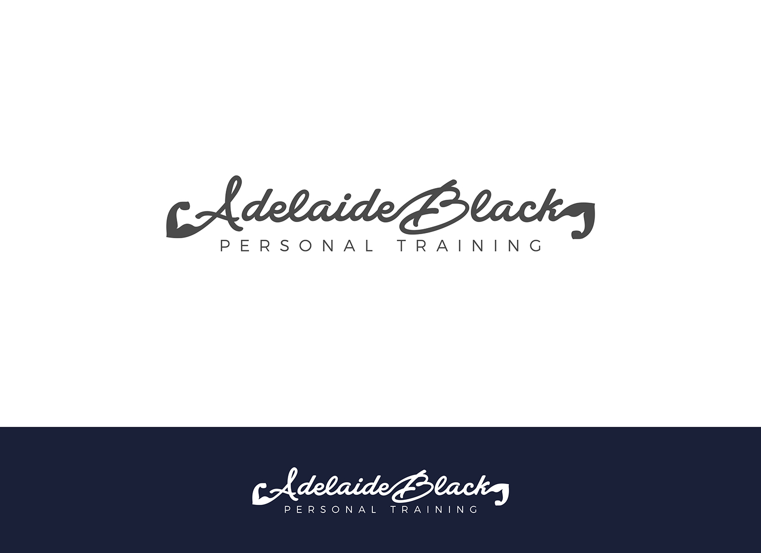Logo Design by nivleik for Adelaide Black Personal Training | Design #15942797