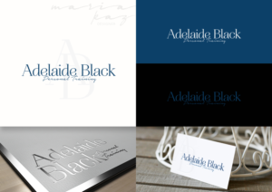 Logo Design by maria-kaz for Adelaide Black Personal Training | Design: #16015537