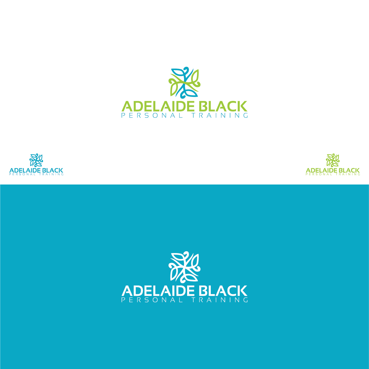 Logo Design by 3Guys for Adelaide Black Personal Training | Design #15943666