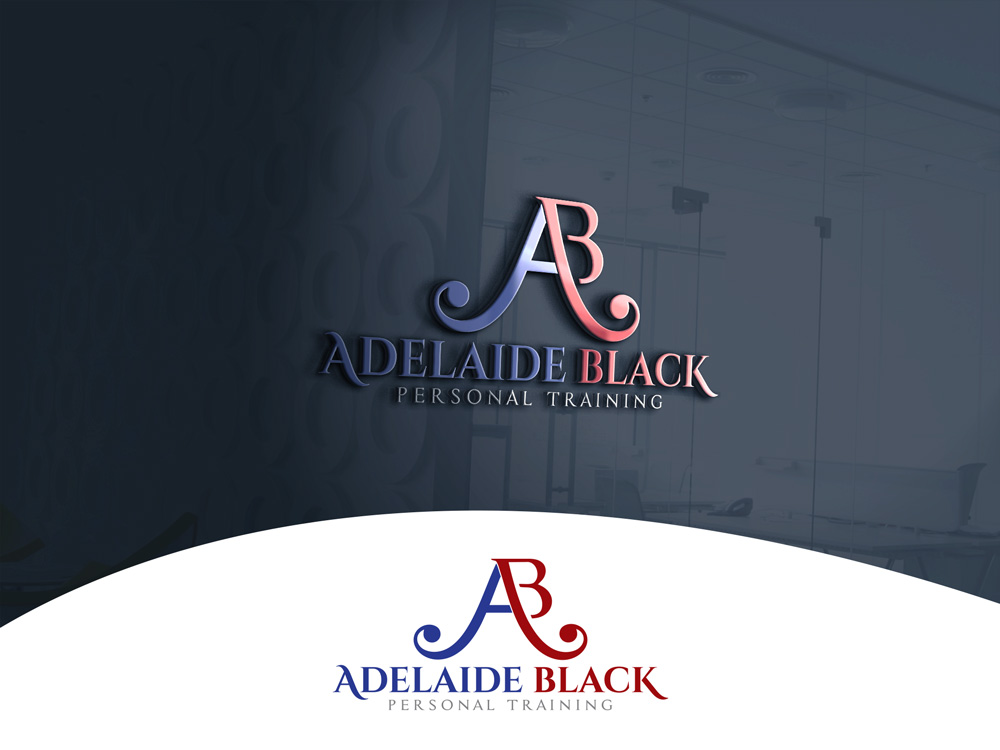 Diseño de Logo por A S design @ para Adelaide Black Personal Training | Diseño #15956305