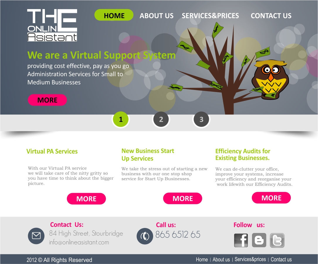 Web Design by kalista.design for this project | Design #602999