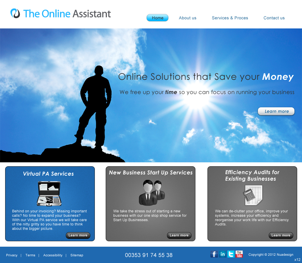 Web Design by pb for this project | Design #604741
