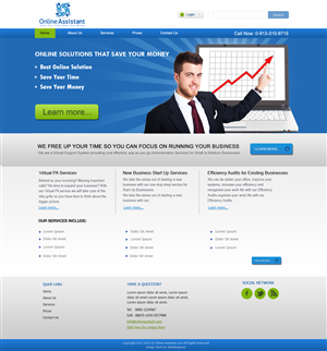 Web Design by bestdesignzzz for this project | Design: #596909
