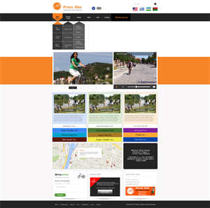 Web Design by aarsita for Praha Bike | Design #2675810