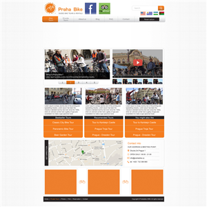 Web Design by Impressive Solutions for Praha Bike | Design: #2624351