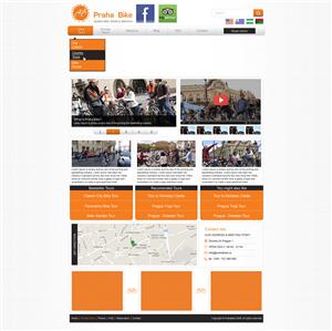 Web Design by Impressive Solutions for Praha Bike | Design: #2624363